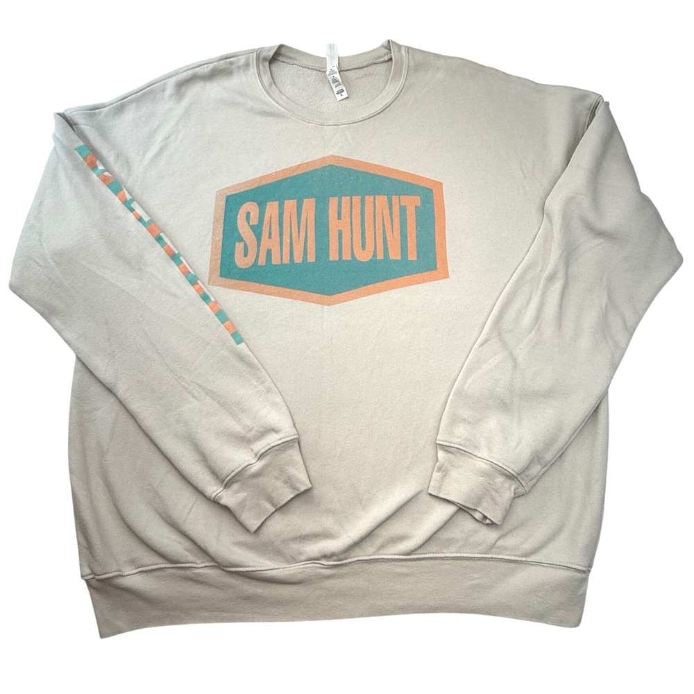 Sam‎ Hunt Bella sweatshirt Canvas Fleece Collection  XL-pilling, fade